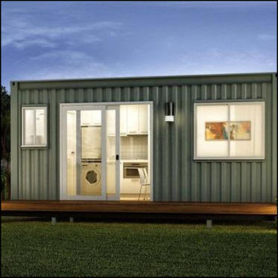qualità  Modern 40ft Flat Pack Prefab Container House With Floor Plan fabbrica