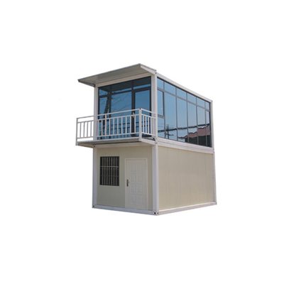 Camera di vetro staccabile di Puerto Rico Modular Two Story Container dell'hotel